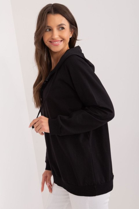 Bluza Damska Model RV-BL-8200.36 Black - Relevance Bluza Damska Model RV-BL-8200.36 Black - Relevance