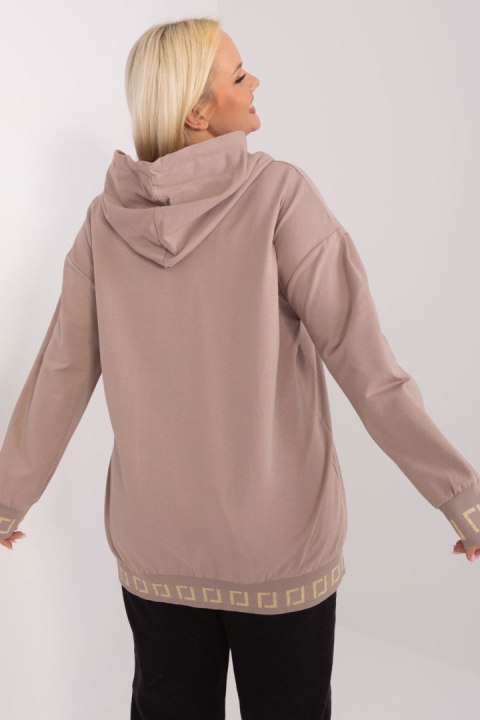 Bluza Damska Model RV-BL-8262.85 Dark Beige - Relevance Bluza Damska Model RV-BL-8262.85 Dark Beige - Relevance