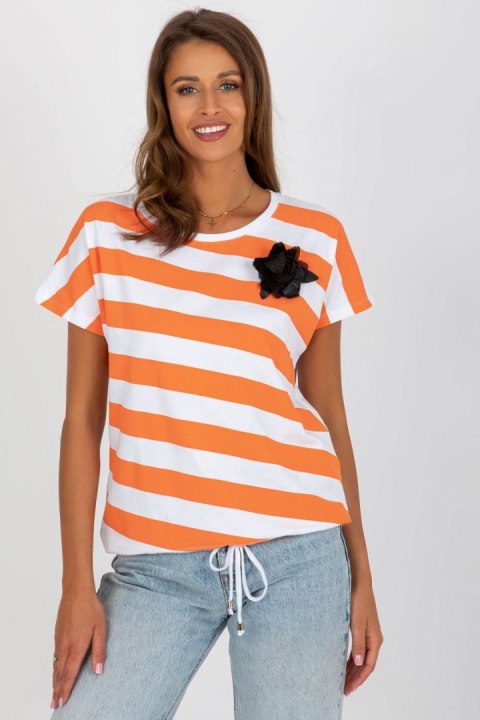 Bluzka Model RV-BZ-8741.93 Orange - Relevance Bluzka Model RV-BZ-8741.93 Orange - Relevance