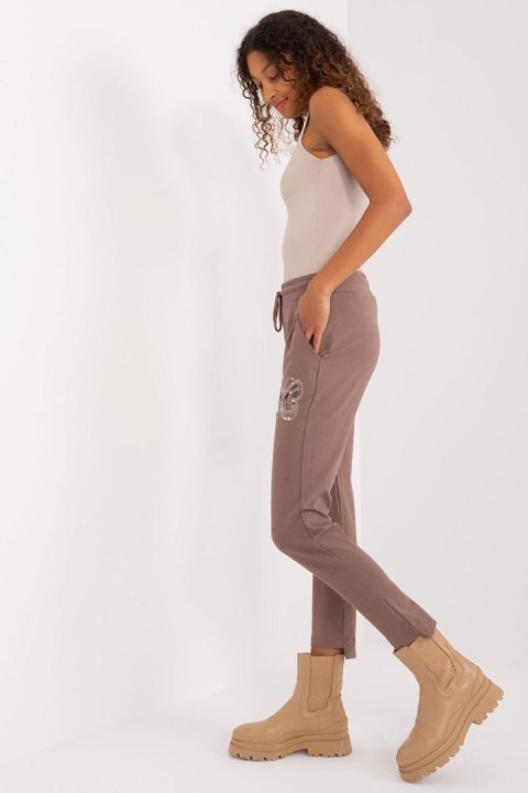 Spodnie Dresowe Model RV-DR-8835.10 Brown - Relevance Spodnie Dresowe Model RV-DR-8835.10 Brown - Relevance