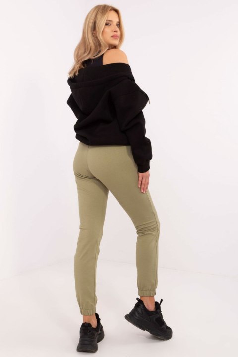 Spodnie Dresowe Model RV-DR-A220.99 Khaki - Relevance Spodnie Dresowe Model RV-DR-A220.99 Khaki - Relevance