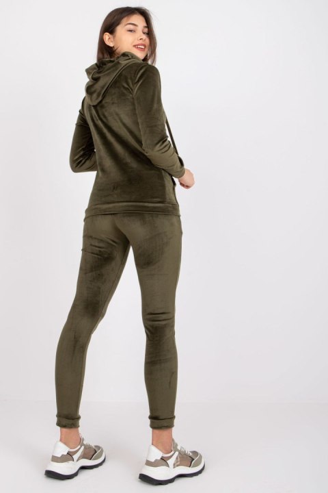 Spodnie Komplet Model RV-KMPL-6087-1.95P Khaki - Relevance Spodnie Komplet Model RV-KMPL-6087-1.95P Khaki - Relevance