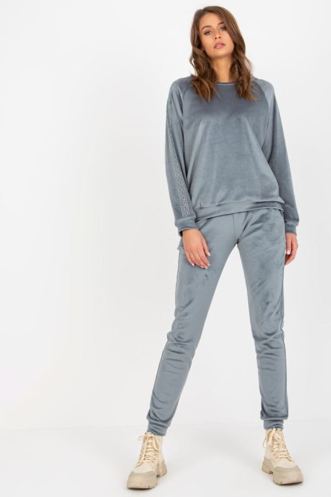 Spodnie Komplet Model RV-KMPL-8436.40 Grey/Blue - Relevance Spodnie Komplet Model RV-KMPL-8436.40 Grey/Blue - Relevance