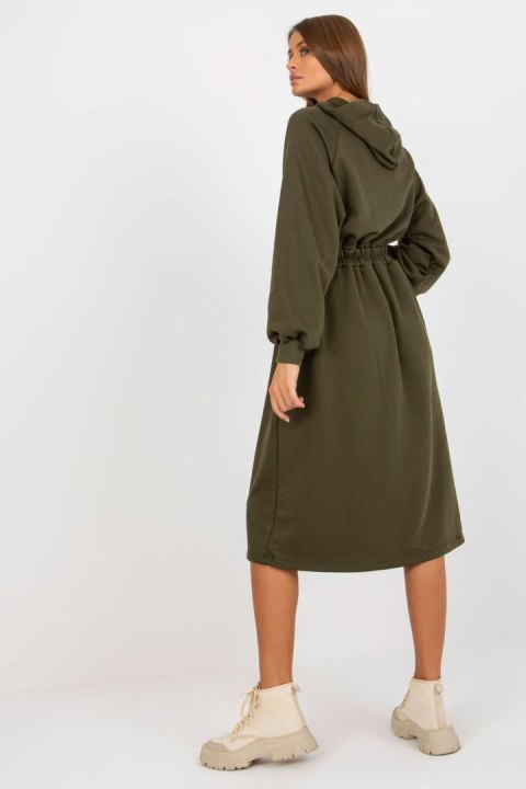 Sukienka Model RV-SK-8336.12P Khaki - Relevance Sukienka Model RV-SK-8336.12P Khaki - Relevance