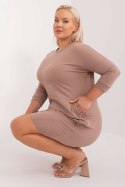 Sukienka Model RV-SK-9390.32 Dark Beige - Relevance