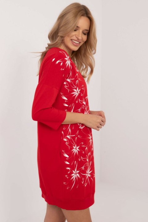Sukienka Model RV-SK-9981.50 Red - Relevance Sukienka Model RV-SK-9981.50 Red - Relevance