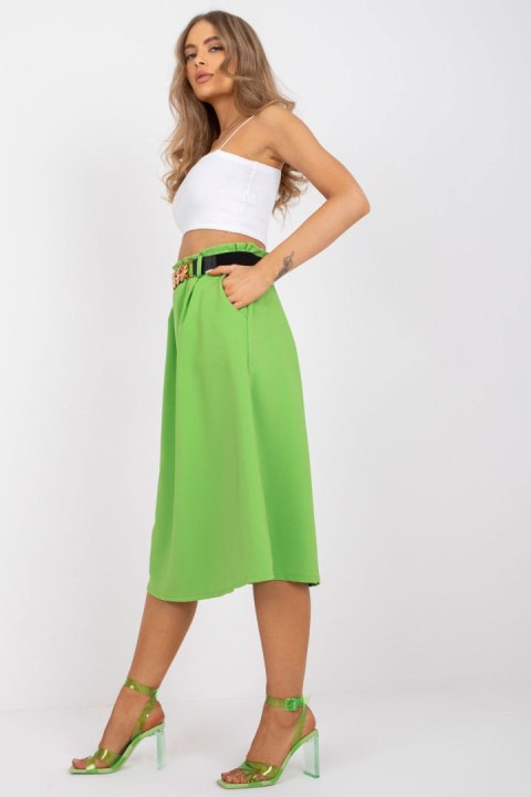 Spódnica Model DHJ-SD-13169.58P Light Green - Italy Moda Spódnica Model DHJ-SD-13169.58P Light Green - Italy Moda