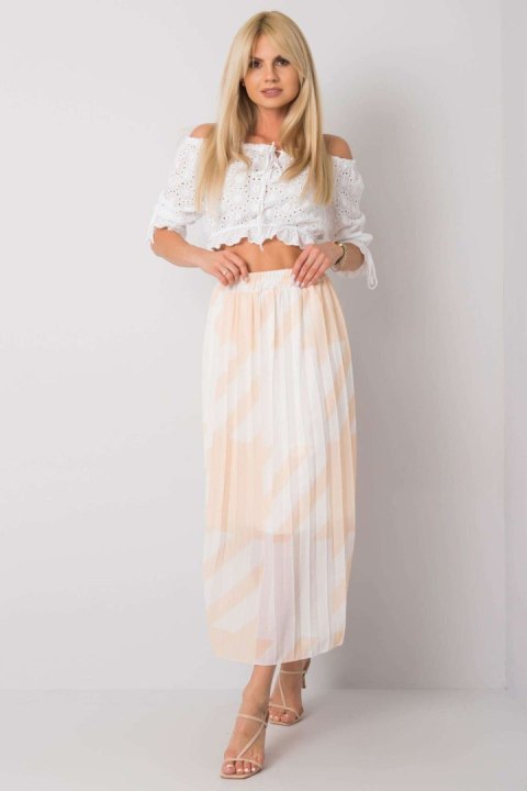 Spódnica Model DHJ-SD-13325.73P Light Beige - Italy Moda Spódnica Model DHJ-SD-13325.73P Light Beige - Italy Moda