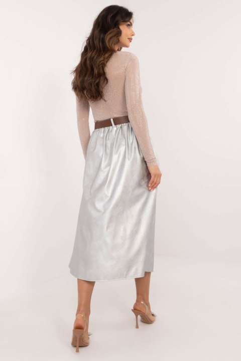 Spódnica Model DHJ-SD-18760.06P Silver - Italy Moda Spódnica Model DHJ-SD-18760.06P Silver - Italy Moda