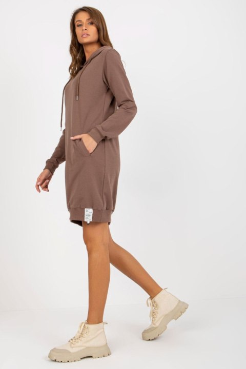 Sukienka Model RV-TU-8356.90 Brown - Relevance Sukienka Model RV-TU-8356.90 Brown - Relevance
