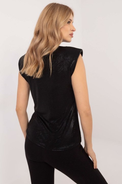 Bluzka Model DHJ-BZ-18151.14P Black - Italy Moda Bluzka Model DHJ-BZ-18151.14P Black - Italy Moda