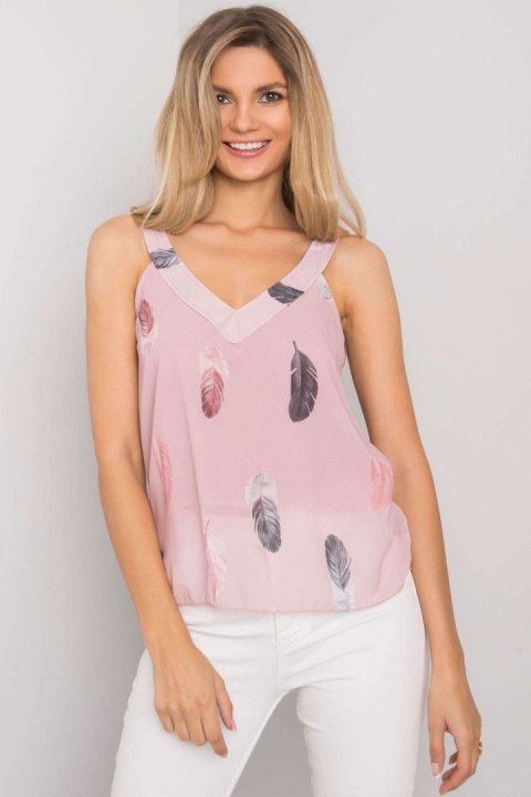 Koszulka Top Model DHJ-TP-13327.06P Light Pink - Italy Moda Koszulka Top Model DHJ-TP-13327.06P Light Pink - Italy Moda