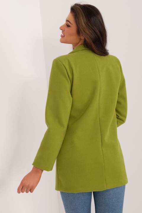 Marynarka Model DHJ-MA-18598.12X Oliwka - Italy Moda Marynarka Model DHJ-MA-18598.12X Oliwka - Italy Moda