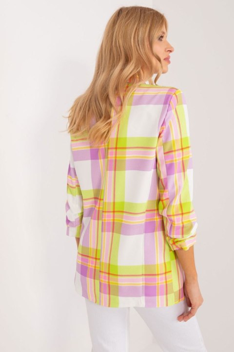 Marynarka Model DHJ-MA-18922.43 Limonka - Italy Moda Marynarka Model DHJ-MA-18922.43 Limonka - Italy Moda