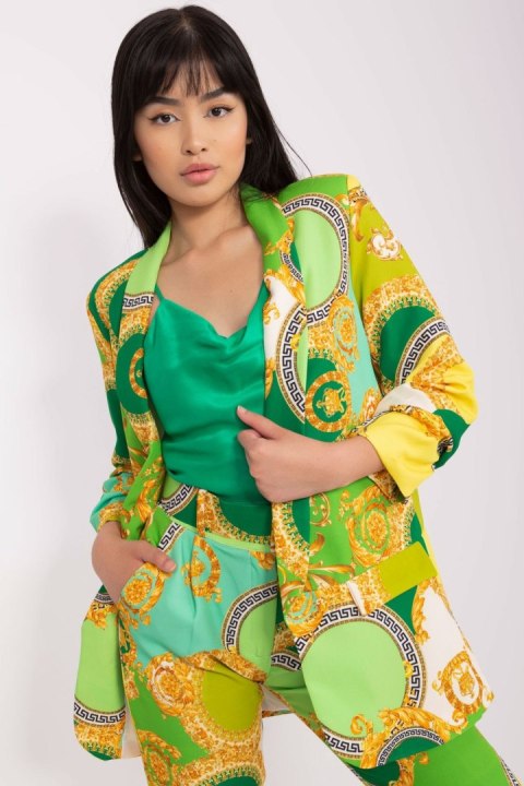 Marynarka Model DHJ-MA-7684B-3.95P Light Green - Italy Moda Marynarka Model DHJ-MA-7684B-3.95P Light Green - Italy Moda