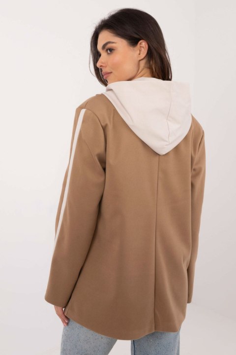 Marynarka Model DHJ-MA-A8398.14X Camel - Italy Moda Marynarka Model DHJ-MA-A8398.14X Camel - Italy Moda