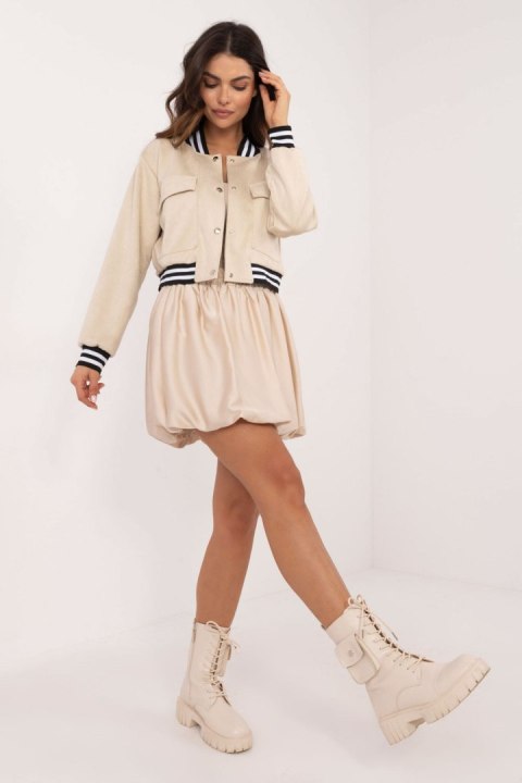 Spódnica Model DHJ-SD-19865.45 Beige - Italy Moda Spódnica Model DHJ-SD-19865.45 Beige - Italy Moda
