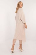 Sukienka Komplet Model MI-KMPL-24266.65P Beige - Italy Moda