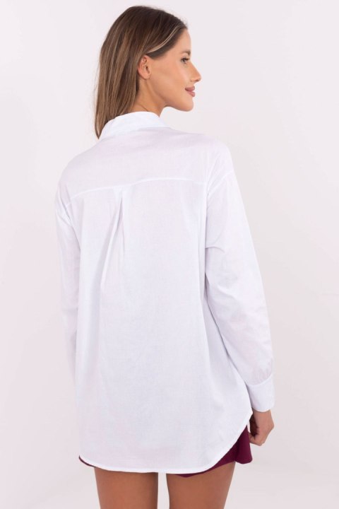 Koszula Damska Model DHJ-KS-9230.75P White - Italy Moda Koszula Damska Model DHJ-KS-9230.75P White - Italy Moda