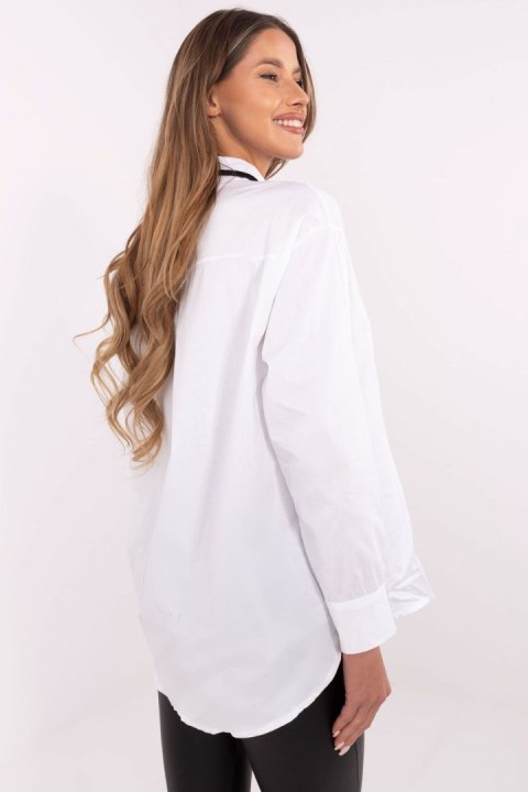 Koszula Damska Model DHJ-KS-9236.92P White - Italy Moda Koszula Damska Model DHJ-KS-9236.92P White - Italy Moda