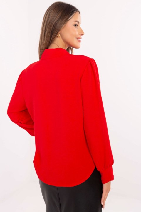 Koszula Damska Model MI-KS-91515.86P Red - Italy Moda Koszula Damska Model MI-KS-91515.86P Red - Italy Moda