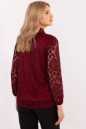 Koszula Damska Model MI-KS-C242.16X Bordo - Italy Moda