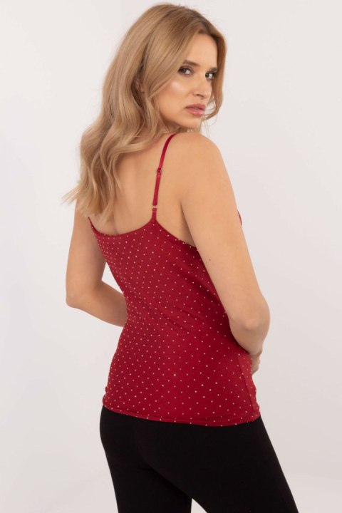 Koszulka Top Model DHJ-TP-20051.78 Bordo - Italy Moda Koszulka Top Model DHJ-TP-20051.78 Bordo - Italy Moda