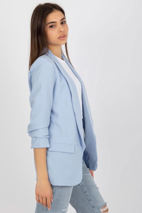 Marynarka Model DHJ-MA-7684.15P Light Blue - Italy Moda Marynarka Model DHJ-MA-7684.15P Light Blue - Italy Moda