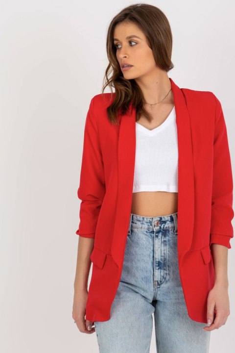 Marynarka Model DHJ-MA-7684.15P Red - Italy Moda Marynarka Model DHJ-MA-7684.15P Red - Italy Moda