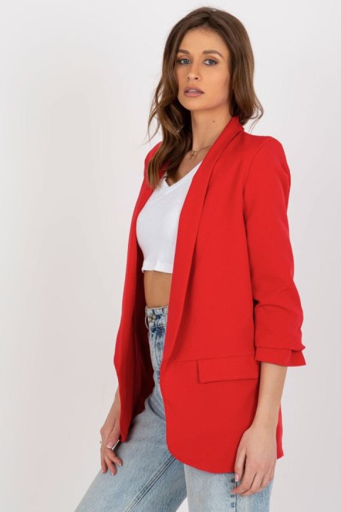 Marynarka Model DHJ-MA-7684.15P Red - Italy Moda Marynarka Model DHJ-MA-7684.15P Red - Italy Moda
