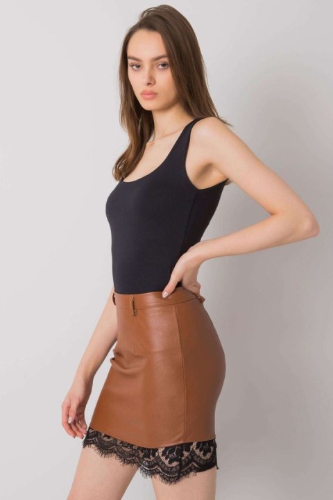 Spódnica Model DHJ-SD-3051.80P Brown - Italy Moda Spódnica Model DHJ-SD-3051.80P Brown - Italy Moda