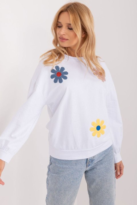 Bluza Damska Model DHJ-BZ-8856.39 White - Italy Moda Bluza Damska Model DHJ-BZ-8856.39 White - Italy Moda