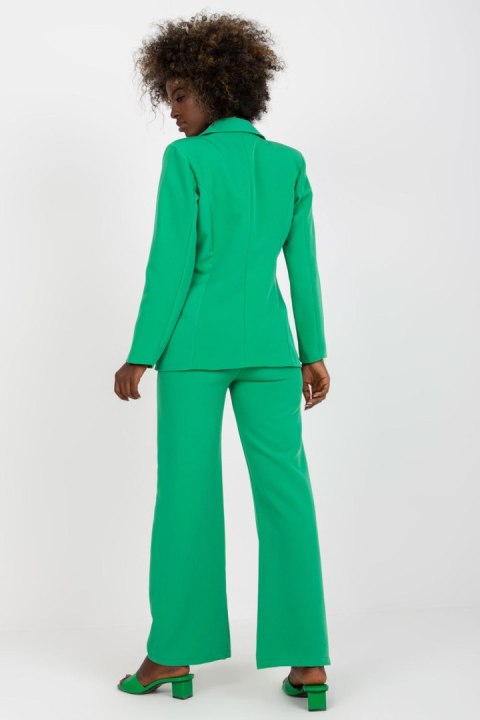 Marynarka Damska Model DHJ-MA-15555.00P Green - Italy Moda Marynarka Damska Model DHJ-MA-15555.00P Green - Italy Moda