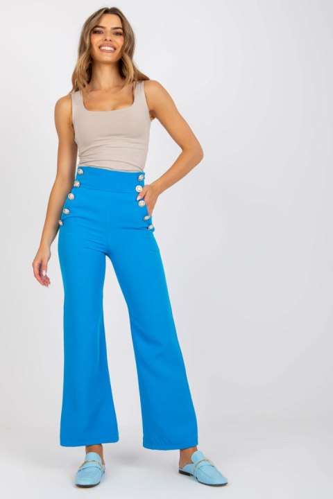 Spodnie Damskie Model DHJ-SP-16008.01X Blue - Italy Moda Spodnie Damskie Model DHJ-SP-16008.01X Blue - Italy Moda