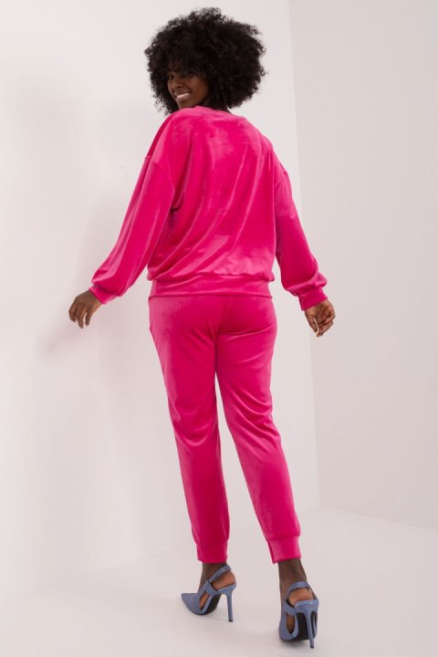 Spodnie Komplet Model DHJ-KMPL-8655.05 Fuksja - Italy Moda Spodnie Komplet Model DHJ-KMPL-8655.05 Fuksja - Italy Moda
