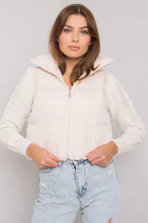 Kamizelka Model EM-KZ-898.30 Ecru - Ex Moda Kamizelka Model EM-KZ-898.30 Ecru - Ex Moda