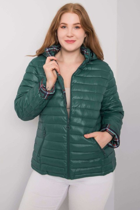 Kurtka Damska Model NM-KR-Z-2750.93 Dark Green - NM Kurtka Damska Model NM-KR-Z-2750.93 Dark Green - NM