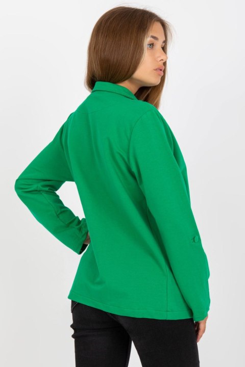 Marynarka Model RV-MA-8071.19P Green - Rue Paris Marynarka Model RV-MA-8071.19P Green - Rue Paris