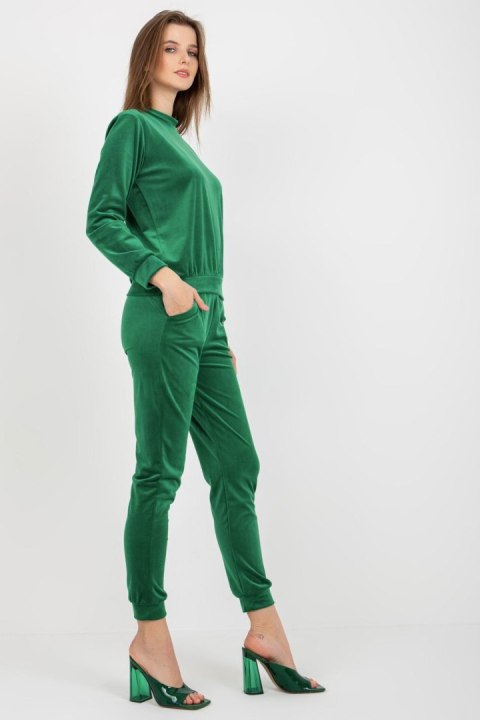 Spodnie Komplet Model WN-KMPL-1908.15X Green - Rue Paris Hurtownia odzieży on-line, moda damska, bielizna i obuwie dla kobiet - Spodnie Komplet Model WN-KMPL-1908.15X Green - Rue Paris Hurtownia odzieży on-line, moda damska, bielizna i obuwie dla kobiet -