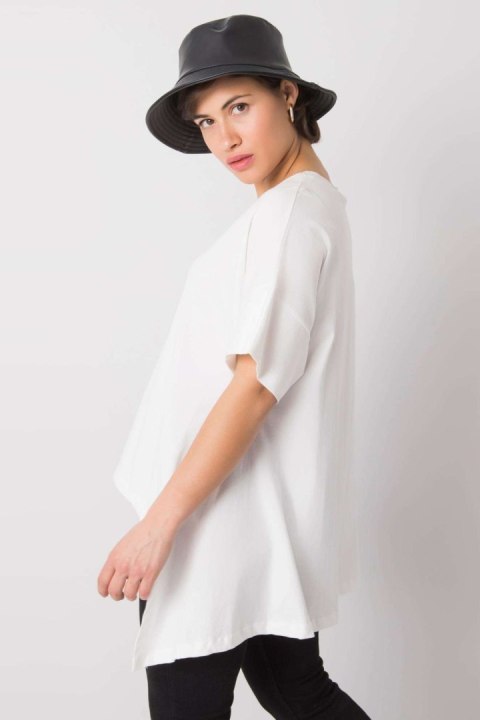 T-shirt Damski Model 157-TS-4380.88 White - Rue Paris T-shirt Damski Model 157-TS-4380.88 White - Rue Paris