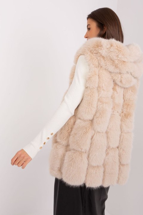 Kamizelka Model AT-KZ-2379.96P Beige - AT Kamizelka Model AT-KZ-2379.96P Beige - AT