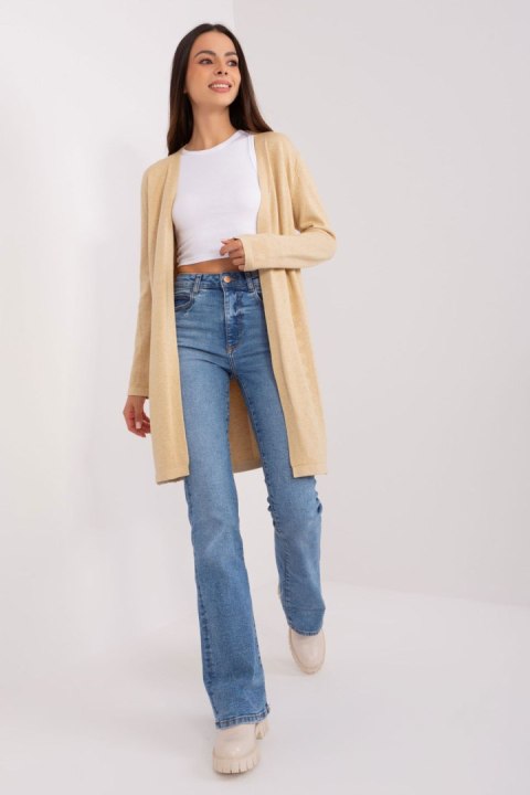 Sweter Kardigan Model AT-SW-2333.31X Beige - AT Sweter Kardigan Model AT-SW-2333.31X Beige - AT
