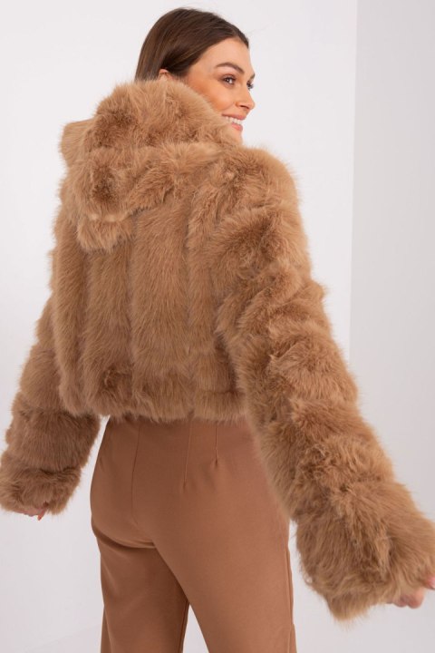 Kurtka Damska Model AT-KR-2378.97P Camel - AT Kurtka Damska Model AT-KR-2378.97P Camel - AT