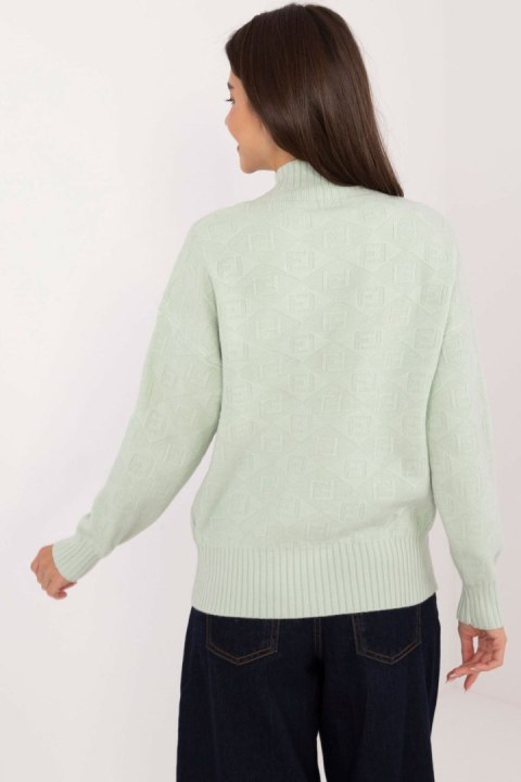 Sweter Damski Model AT-SW-2339.54 Mint - AT Sweter Damski Model AT-SW-2339.54 Mint - AT