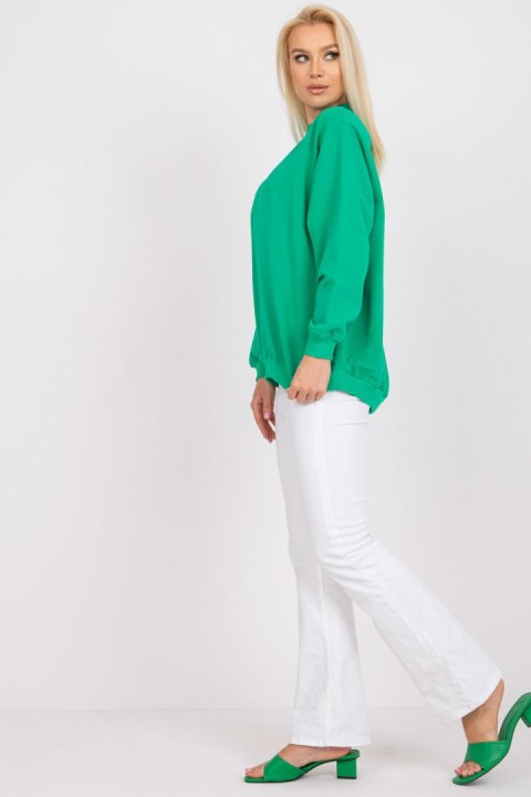 Bluza Damska Model RV-BL-5185.73P Green - BFG Bluza Damska Model RV-BL-5185.73P Green - BFG