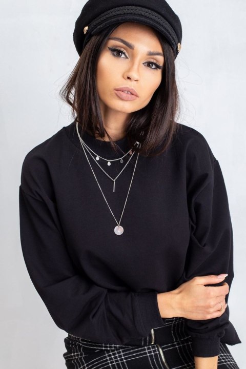 Bluza Damska Model RV-BL-5185.82P Black - BFG Bluza Damska Model RV-BL-5185.82P Black - BFG