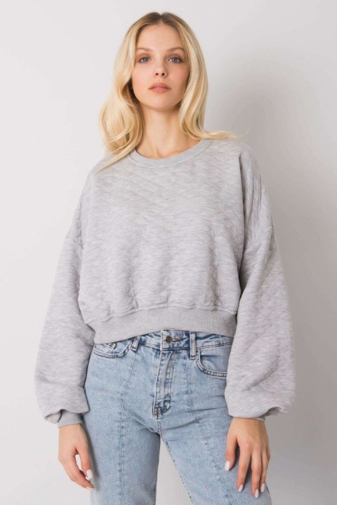 Bluza Damska Model RV-BL-7450.64 Grey - BFG Bluza Damska Model RV-BL-7450.64 Grey - BFG