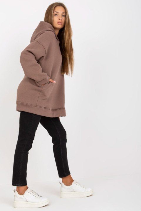Bluza Damska Model RV-BL-8042.00P Brown - BFG Bluza Damska Model RV-BL-8042.00P Brown - BFG