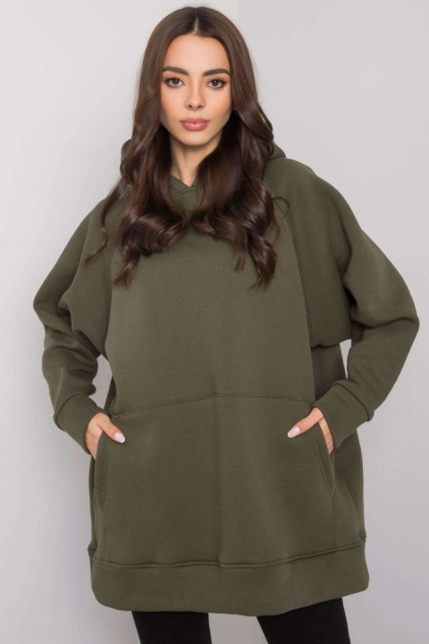 Bluza Damska Model RV-BL-7369.67 Khaki - BFG Bluza Damska Model RV-BL-7369.67 Khaki - BFG