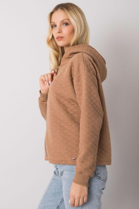 Bluza Damska Model RV-BL-7449.66 Camel - BFG Bluza Damska Model RV-BL-7449.66 Camel - BFG